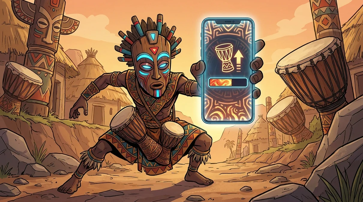 12 Masks of Fire Drums APK download